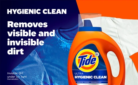 Removes visible and invisible dirt