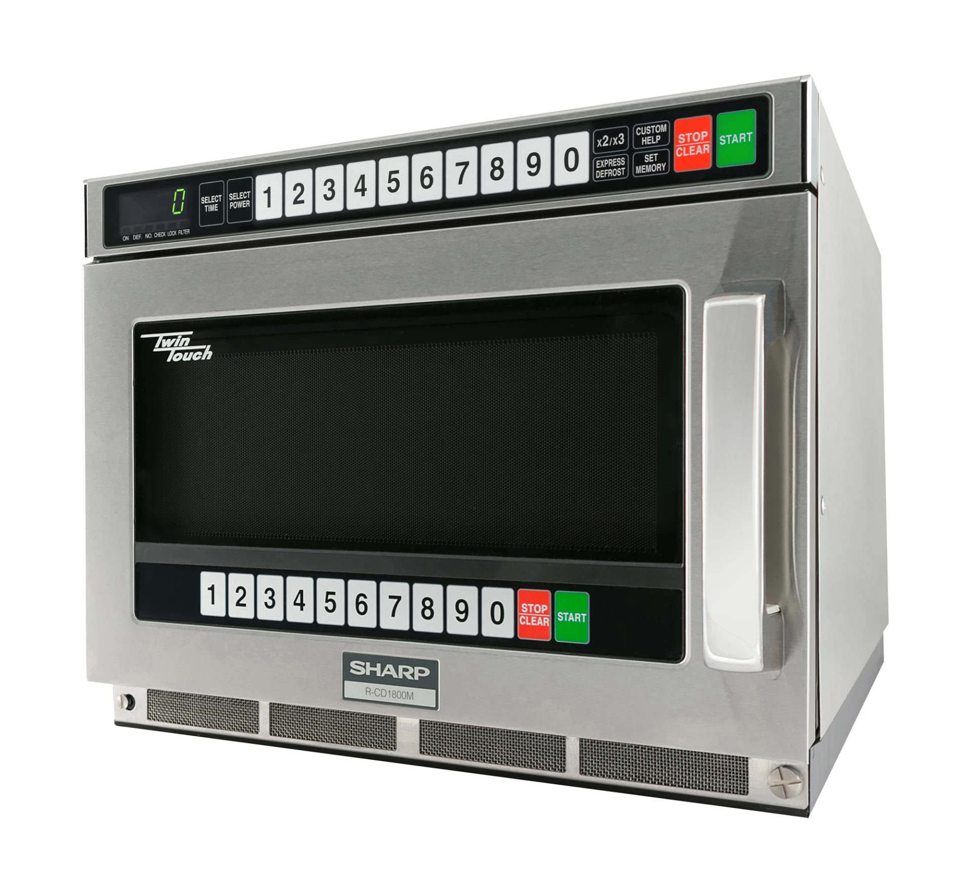 Sharp RCD1800M: Twintouch 1800W Commercial Microwave