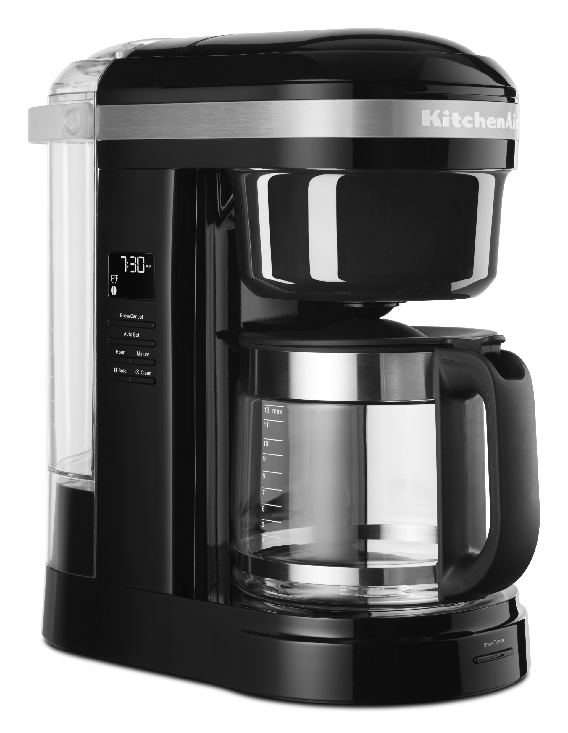 Kitchenaid Kcm1208ob 12 Cup Programmable Auto Off Spiral Showerhead Coffee Maker Brandsmart Usa