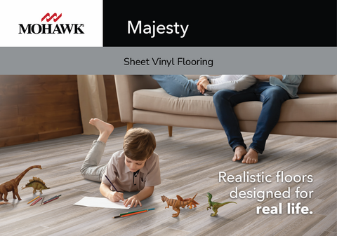 Mohawk® Home Expressions Cool Gray 5.84 x 35.86 Floating Luxury Vinyl  Plank Flooring (14.51 sq.ft/ctn) at Menards®