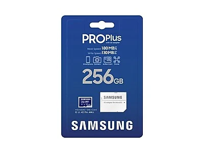 Samsung PRO Plus 128GB microSDXC Memory Card with Adapter, Class
