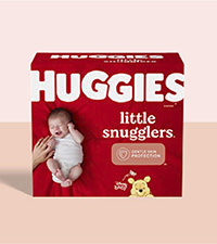 Huggies Little Snugglers Baby Diapers, Size 1 (8-14 lbs), 32 Ct
