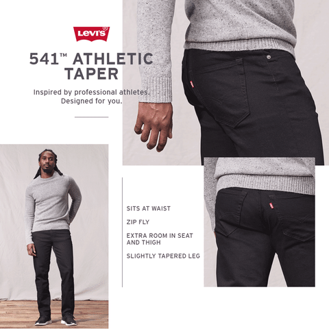 levi's 541 athletic taper stretch jeans