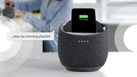 Belkin Soundform Elite Hi-Fi Smart Speaker with Google Assistant
