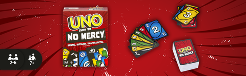 UNO Show 'em No Mercy Card Game for Kids, Adults & Family Night