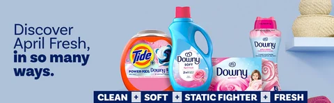 Discover April Fresh, in so many ways.Clean, Soft, Fresh