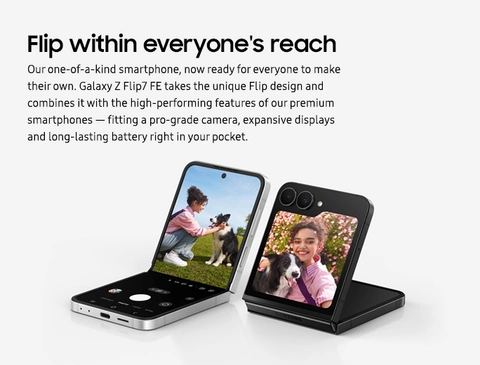 Samsung Galaxy Z Flip7 FE - 128G - Micro Center