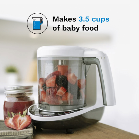 Free Shipping! Baby Brezza One Step Food Maker Deluxe, Steams and