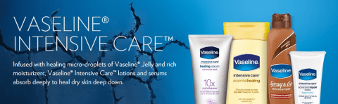 Vaseline Intensive Care Healing Serum Cocoa Baume corps 