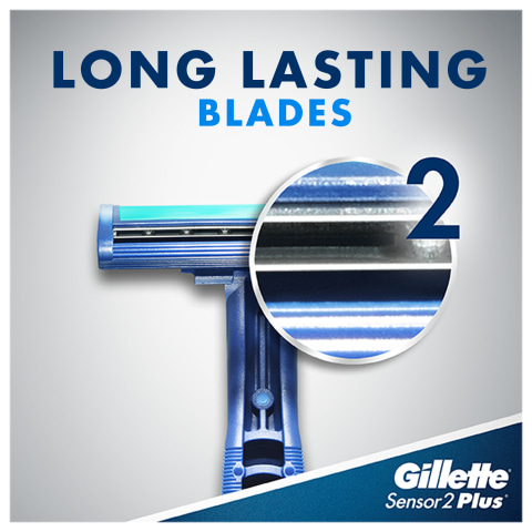 gillette sensor2 plus disposable razors