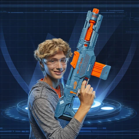 Nerf ELITE 2.0 ECHO トイガン Nerf Elite 2.0 Echo CS-10 Customizable Kids Toy Blaster with