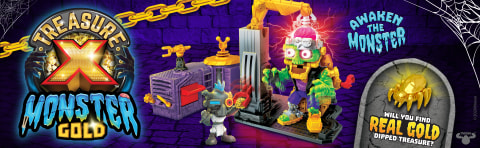 Treasure X Monster Mega Gold Lab - Mad Scientist Mega Monster Lab Unboxing  Adventure Bundle Treasure Game