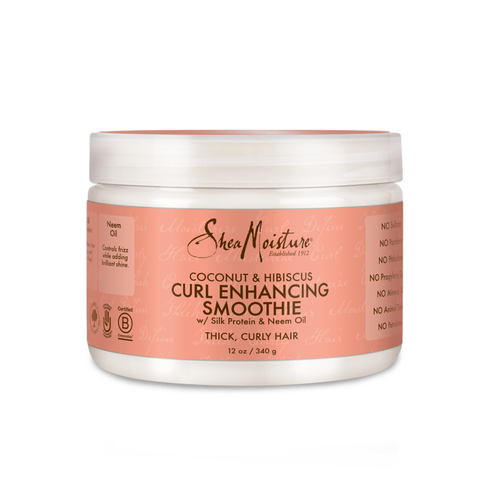 Sheamoisture Coconut And Hibiscus Curl Enhancing Smoothie 12 Oz 8950