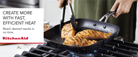KitchenAid Professional Hard Anodized Nonstick 10-Piece Cookware Set –  Kitchen Hobby