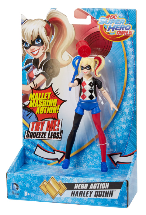 Boneca Harley Quinn Arlequina Super Hero Girls - Mattel