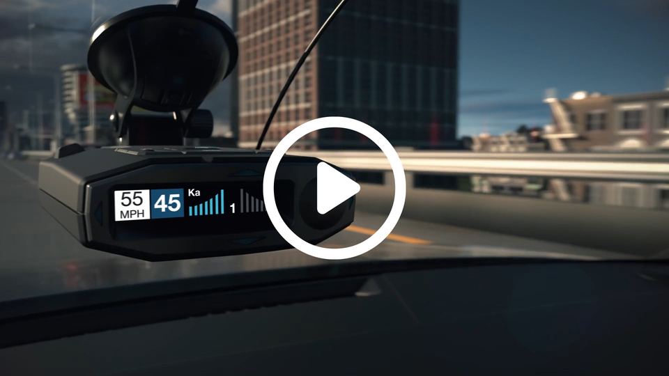 thumbnail video image 2 of Escort MAX 360c MKII Radar Detector - Dual-Band Wi-Fi, Bluetooth, Exceptional Range, Apple CarPlay® Android Auto®, 2 of 14
