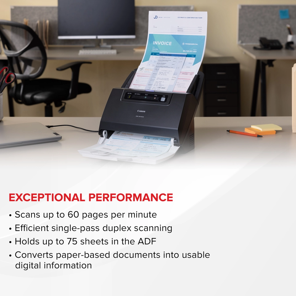 Canon imageFORMULA DR-M160II Office Document Scanner 9725B002