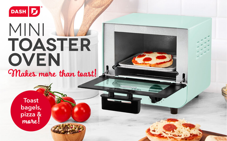 Dash's Compact Toaster Oven is available at  for a low of