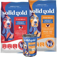 solid gold weight control dog food