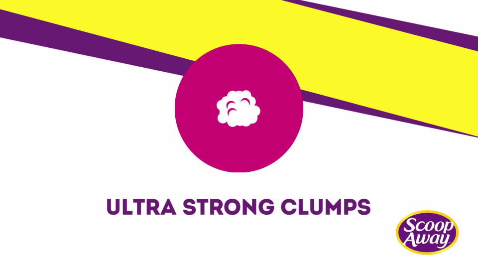 Scoop Away Super Clump Clumping Cat Litter, Unscented, 25 lbs