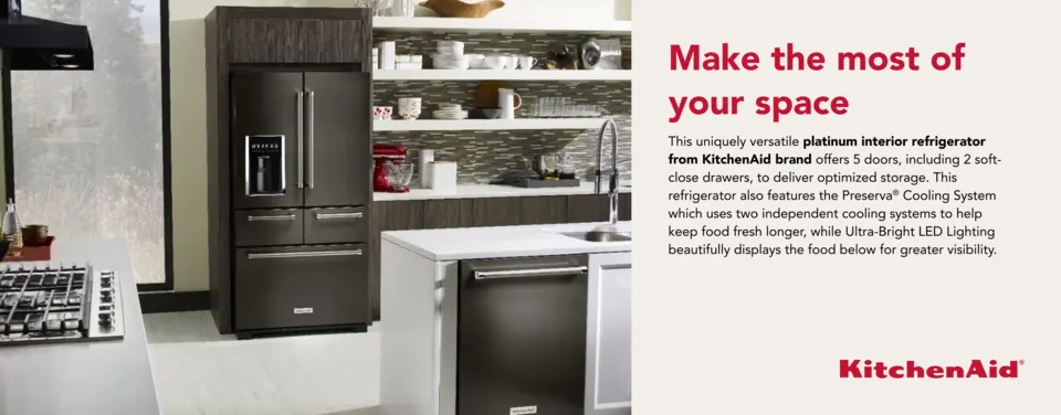 KitchenAid KRMF706EBS 36