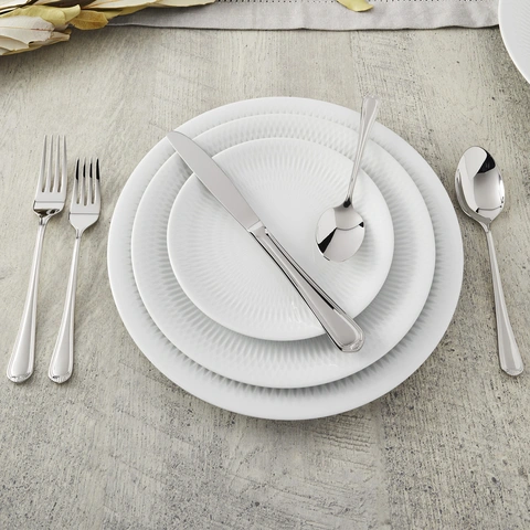 Henckels Alcea 65-pc. 18/10 Stainless Steel Flatware Set, Color