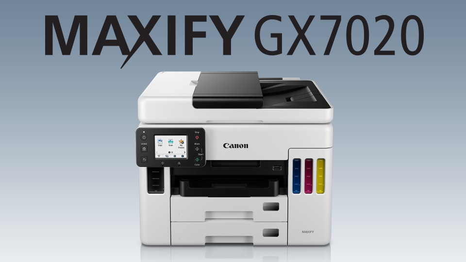 Canon Maxify Gx7020 Multifunction Printer Color Ink Jet Refillable A4 825 In X 117 6417