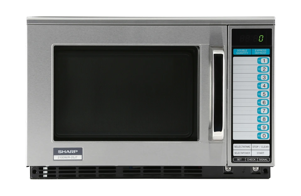 Sharp R25JTF Heavy Duty 2100W Commercial Microwave Oven