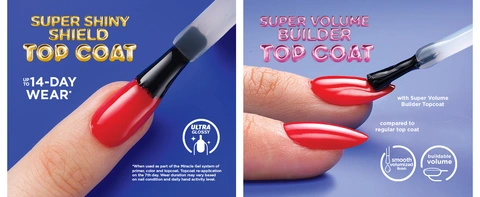 Miracle Gel Topcoats and Builder