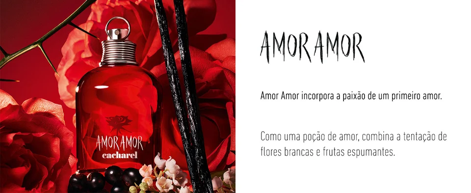 Amor amor EDT características da fragrância