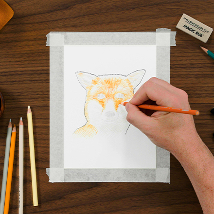 Prismacolor Technique Drawing Set, Level 2 Color & Style, 27-Piece Animal  Drawing Set