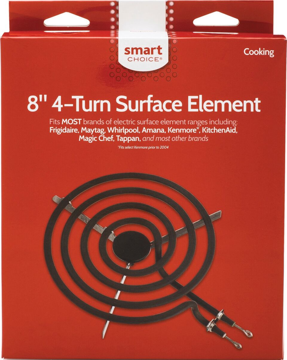 GE Stove Cooktop Burner Element 8 Inch 5 Turn