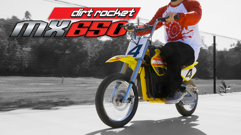 Razor Dirt Rocket MX650 - 36V Electric-Powered Dirt Bike, Ride-On for Teens & Adults - image 2 of 11