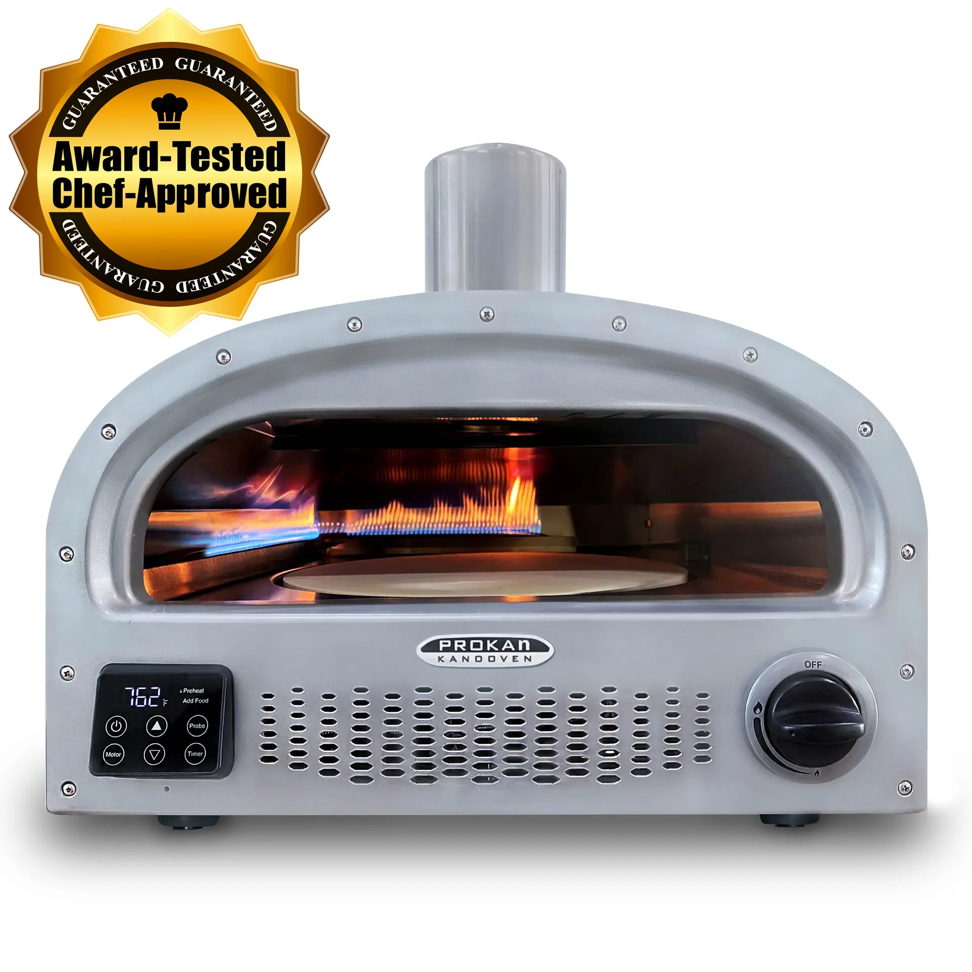 Prokan Kano 16 Inches 4-in-1 Outdoor Oven W/ Digital Temp Control