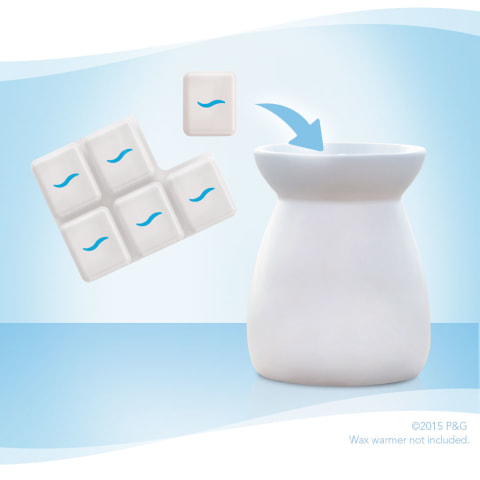 2 PACKS Febreze GAIN MOONLIGHT BREEZE Wax Melts, 2.75 oz- 6 Wax Cubes Per  Pack 37000896036