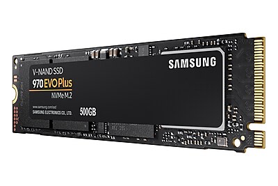 SAMSUNG SSD 970 EVO Plus Series - 500GB PCIe NVMe - M.2 Internal SSD -  MZ-V7S500B/AM