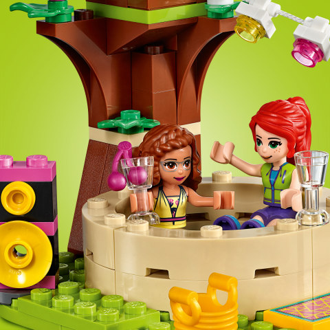 LEGO 41392 Friends Nature Glamping Outdoor Adventure Playset with Tent and