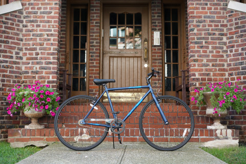 Kent 700c Thruster Fixie Men s Bike Blue