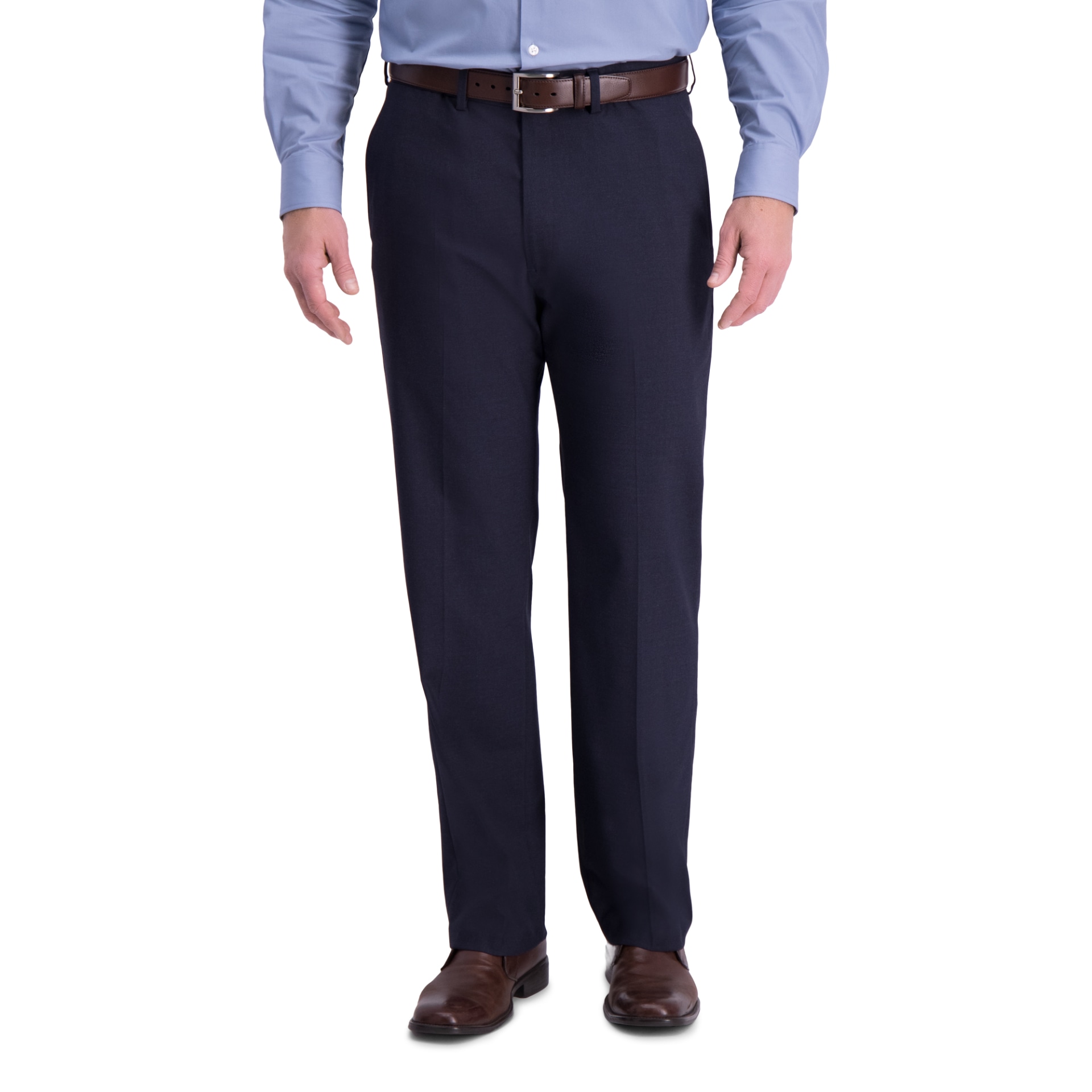 Buy JM Haggar Mens 4Way Stretch Solid Gab Classic Fit Suit Separate Pant  Blue 32Wx30L at Amazonin