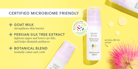 Certified Microbiome Friendly - Goat Milk, Persian Silk Tree Extract, Aloe Vera