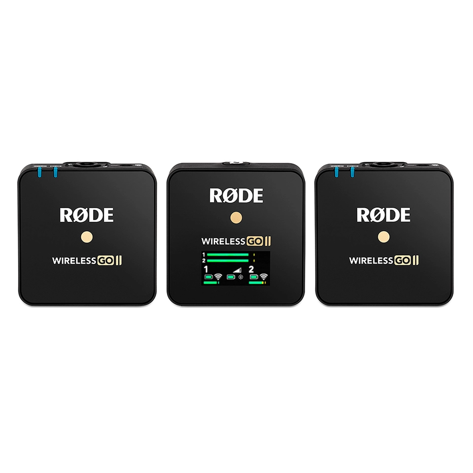 Rode Wireless GO II Dual Compact Microphone System for Two People