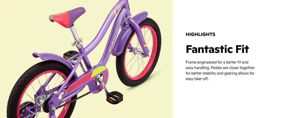 BICYCLE / 笑ってごらん CD SINGLE Schwinn Signature Girls' Lil Sunnyside 16'' Bike | Free