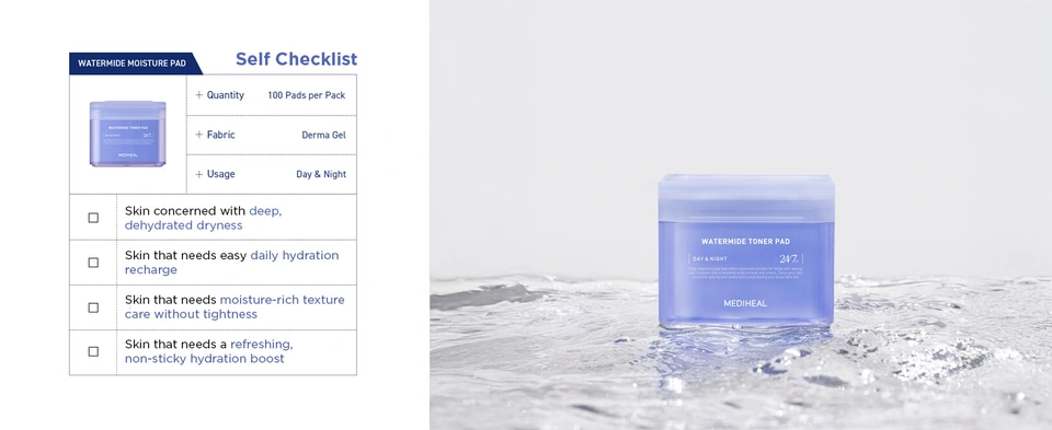 MEDIHEAL Watermide Moisture Pad