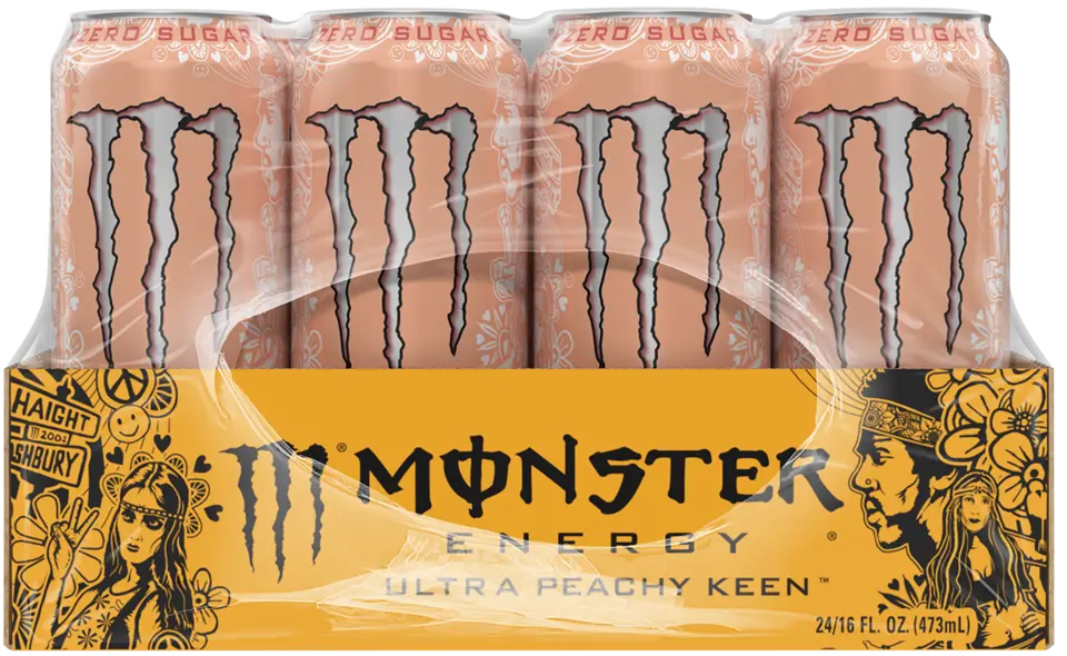 Monster Energy Ultra Peachy Keen - 16 Fl. Oz. - vons