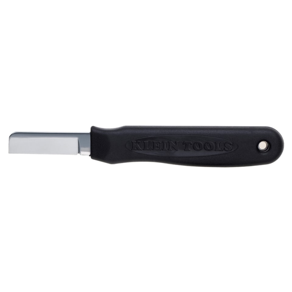 Klein Tools 1 3 4 Long Blade 1095 Carbon Steel Fine Edge Splicer S Knife Msc Industrial Supply