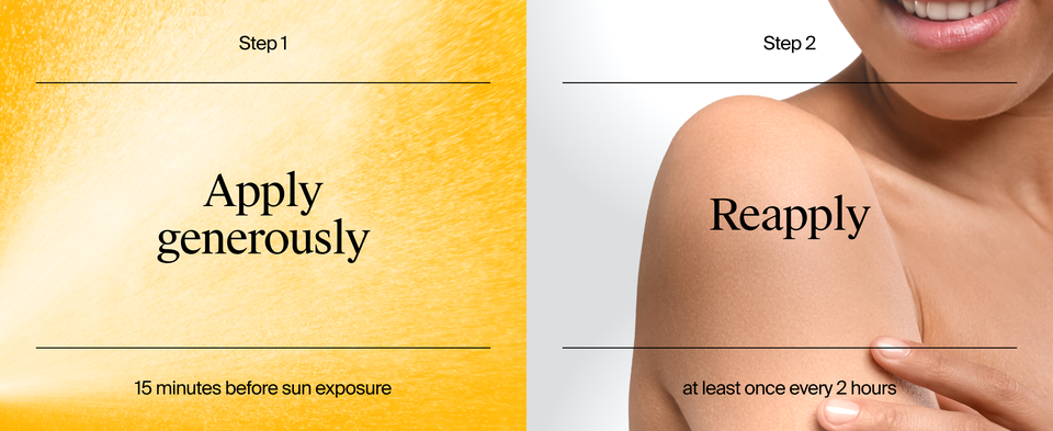on the go uva uvb lightweight sheer invisible fast-absorbing face and body