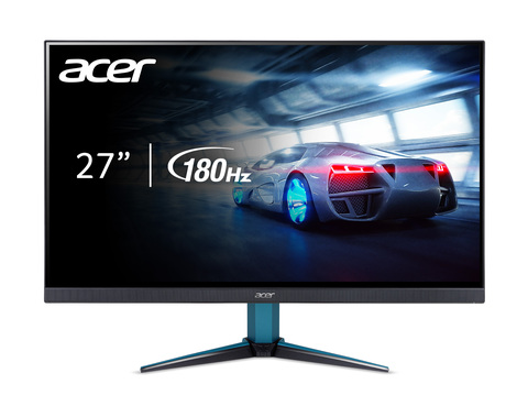 Acer Nitro - 27 Gaming Monitor WQHD 2560x1440 180Hz IPS 250Nit HDMI  DisplayPort 