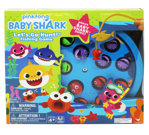 Baby Shark Let's Go Hunt Fishing Game, Age 4+