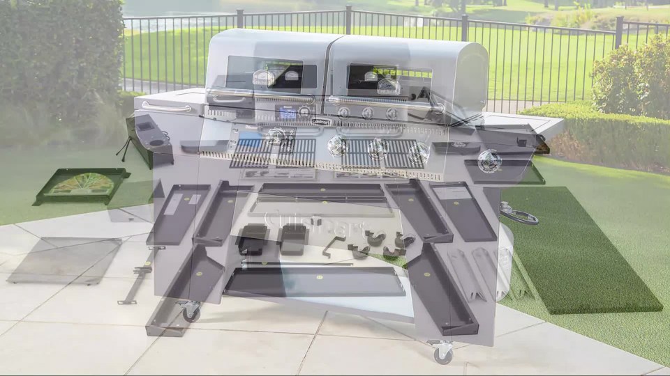 Cuisinart Twin Oaks Dual Function Pellet and Propane Gas Grill