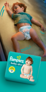 Pampers Baby-Dry Pants Night , talla 6, 15kg+, caja mensual (1 x 138  pañales) 